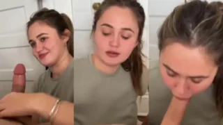 Cute Sexy Babe Sucking Big Cock HD