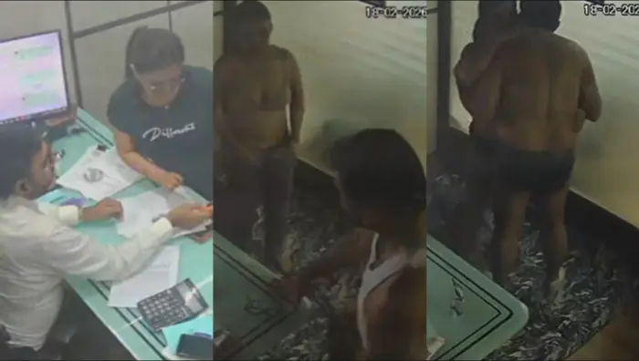 Desi Office Female Assisant Affair With Boos And CCTV HD