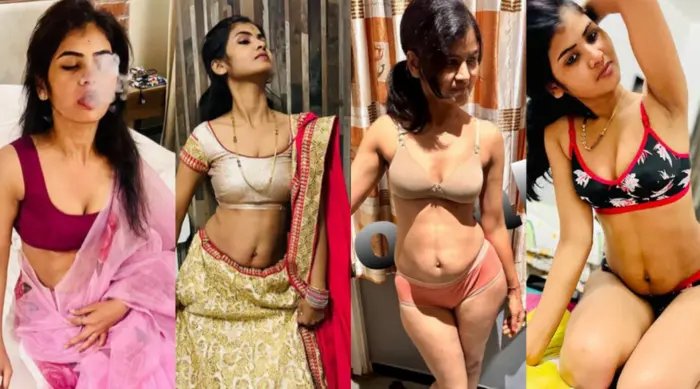Indian Beautiful Sexy HouseWife Smoking Riding HD