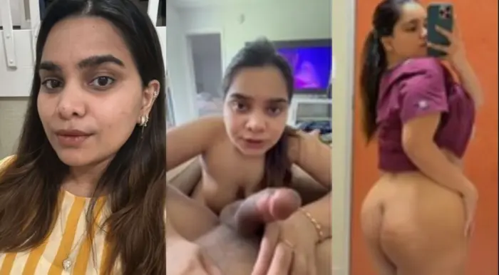 Indian Beautiful BigAss Tanker Gf Blowjob Hard Doggy Fuck HD